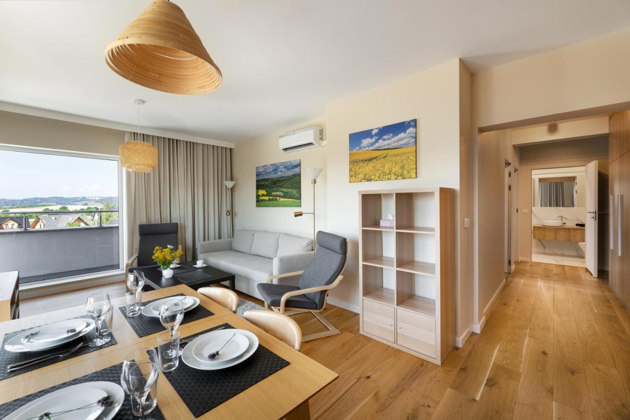 Apartament Widokowy - Penthouse Z Tarasem Kudowa Zdroj Ngoại thất bức ảnh