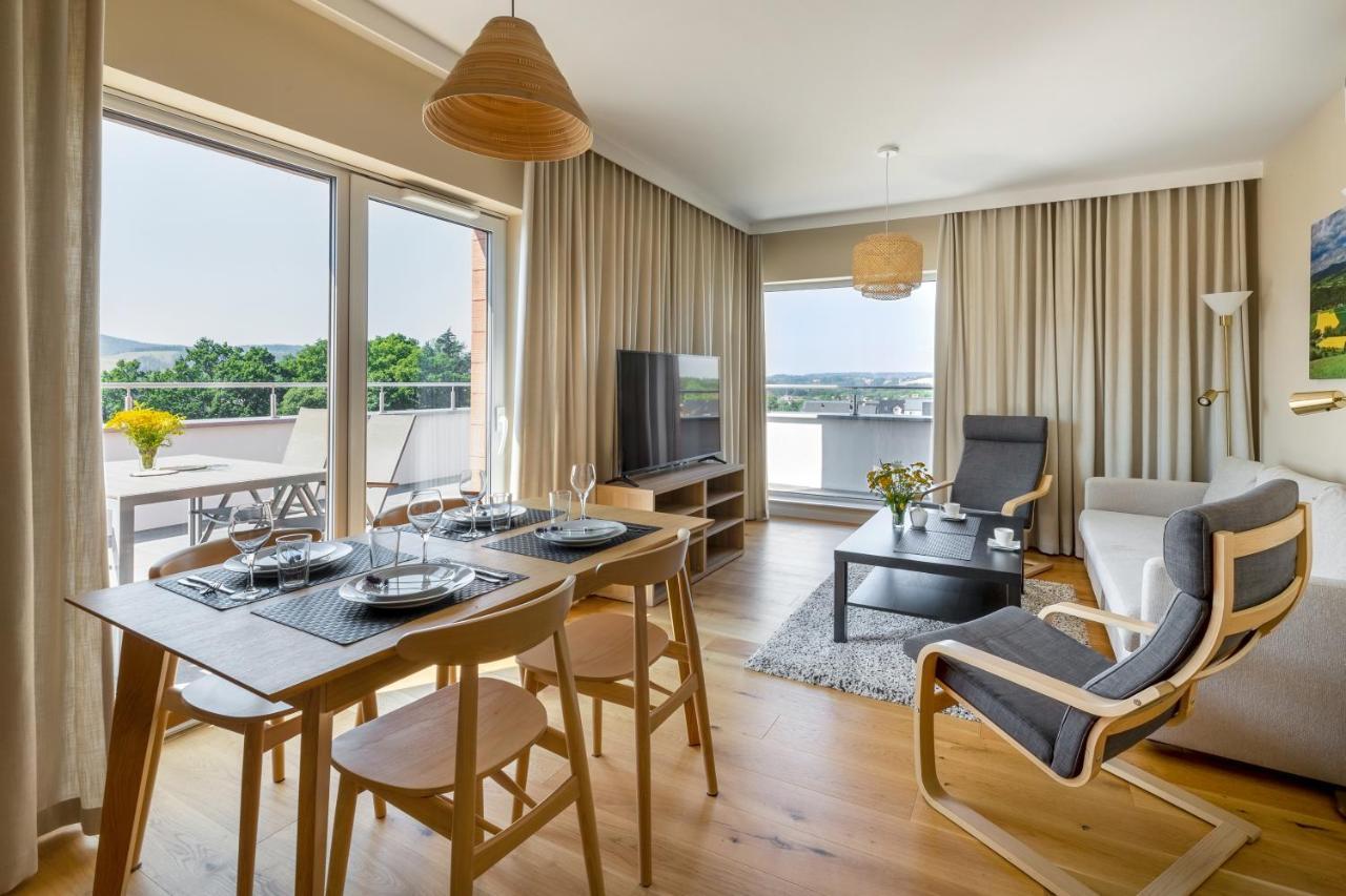 Apartament Widokowy - Penthouse Z Tarasem Kudowa Zdroj Ngoại thất bức ảnh